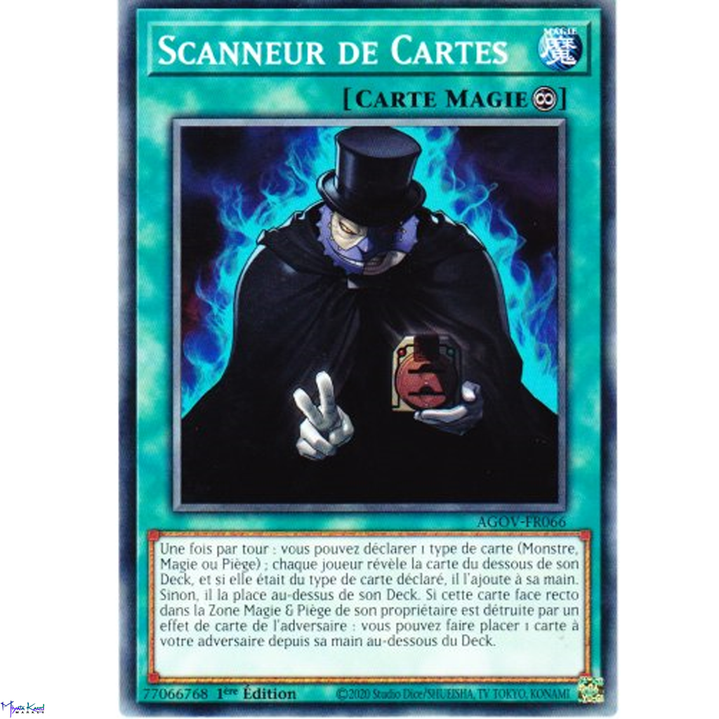 AGOV Scanneur de Cartes