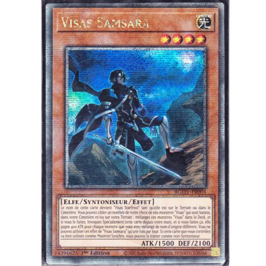 AGOV Visas Samsara (V.2 - Quarter Century Secret Rare)