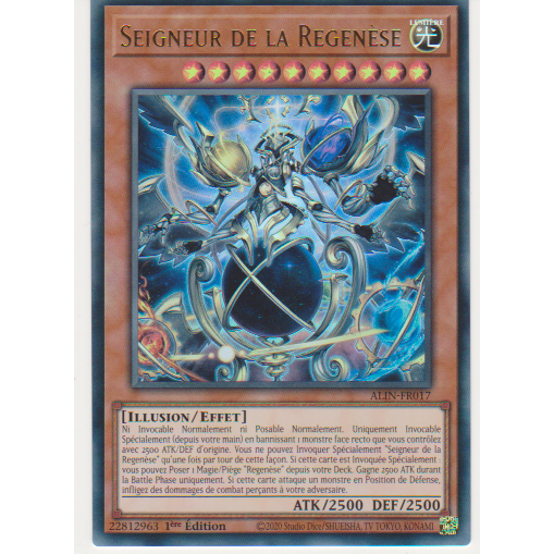 ALIN  Seigneur de la Regenèse (V.1 - Ultra Rare)