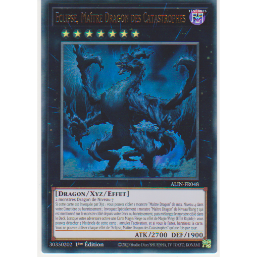 ALIN  Eclipse, Maître Dragon des Catastrophes (V.1 - Ultra Rare)