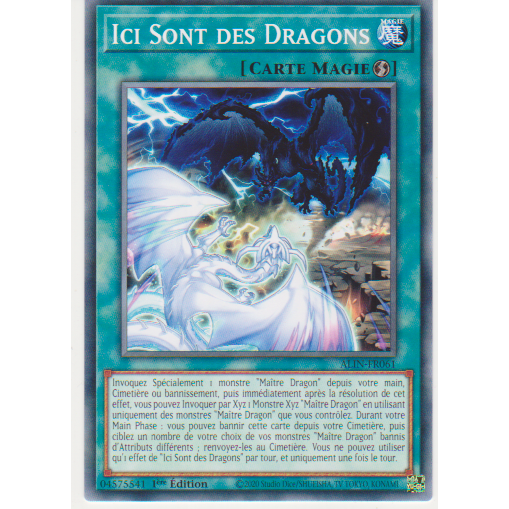 ALIN  Ici Sont des Dragons