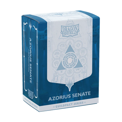 Dragon Shield - Guildpact Series - Azorius Senate - 100 Matte Dual Art Sleeves Standard