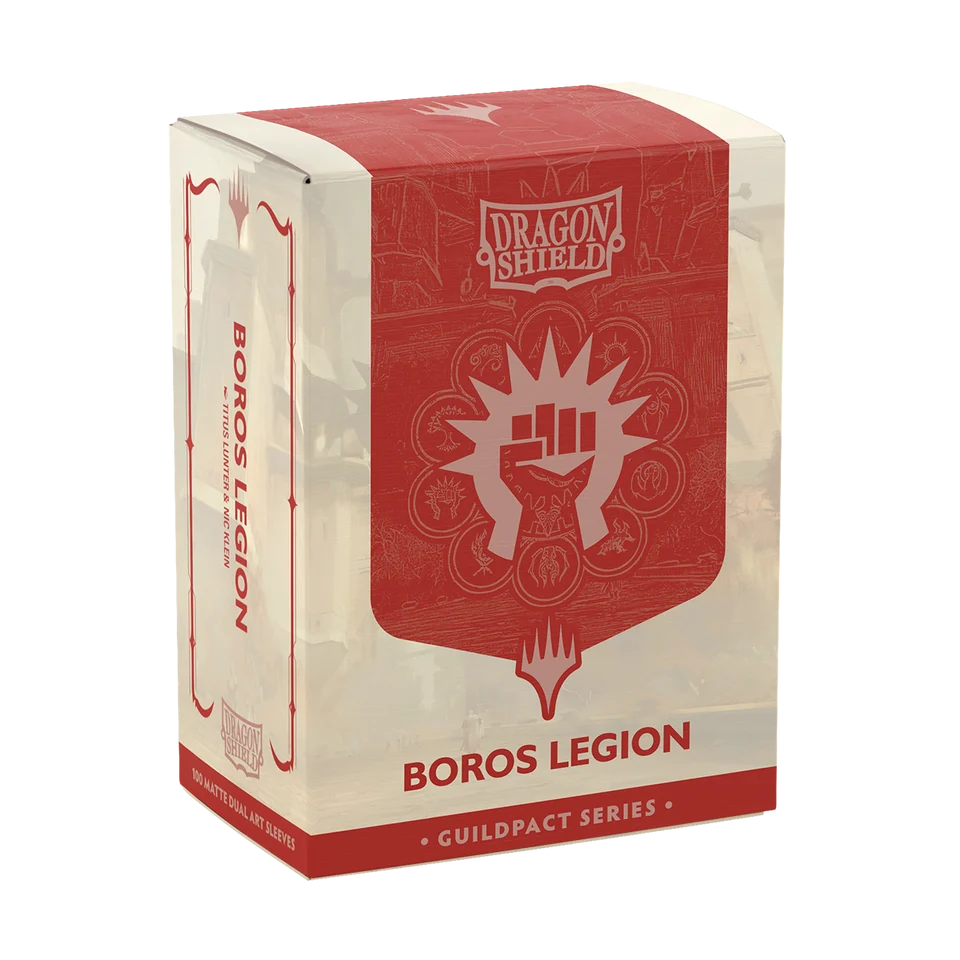 Dragon Shield - Guildpact Series - Boros Legion - 100 Matte Dual Art Sleeves Standard