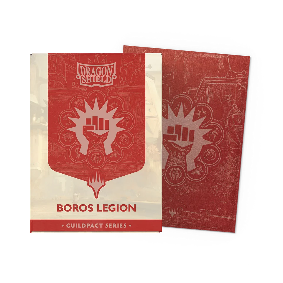 Dragon Shield - Guildpact Series - Boros Legion - 100 Matte Dual Art Sleeves Standard