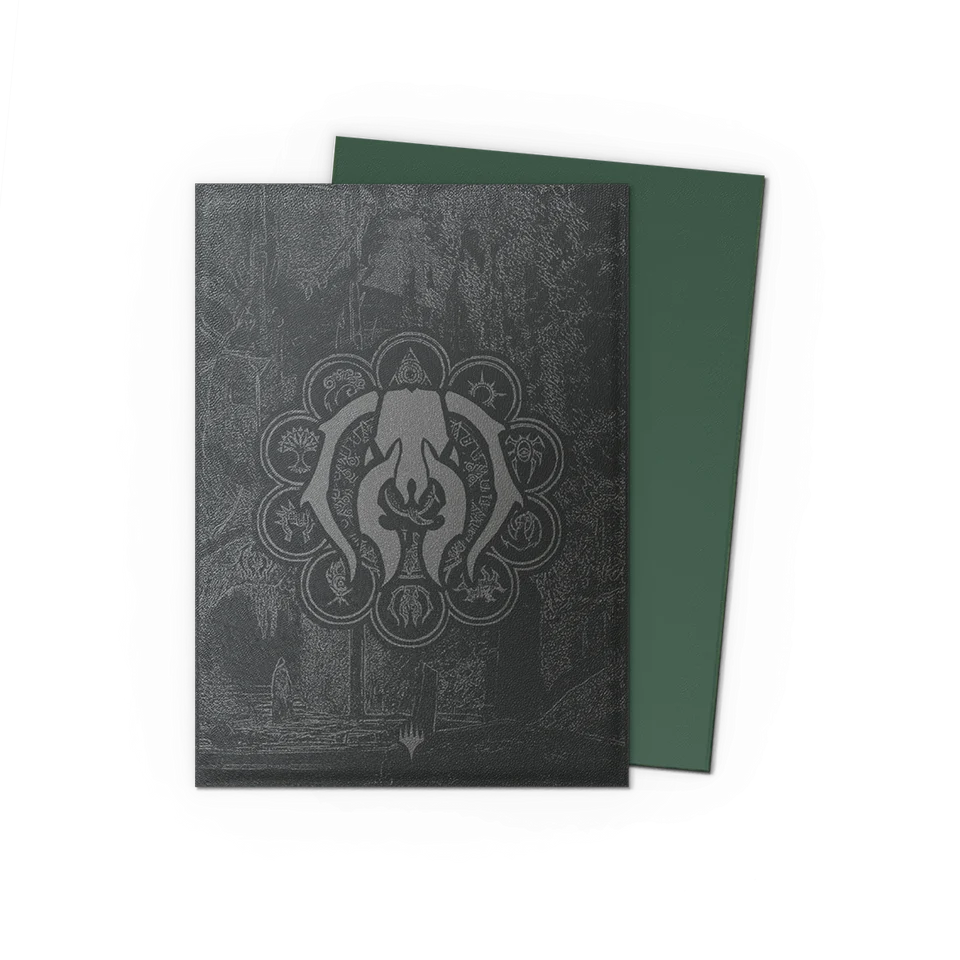 Dragon Shield - Guildpact Series - Golgari Swarm - 100 Matte Dual Art Sleeves Standard