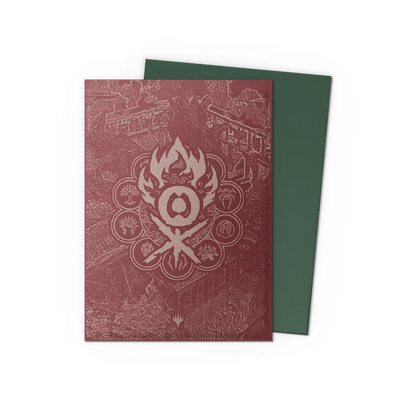Dragon Shield - Guildpact Series - Gruul Clans - 100 Matte Dual Art Sleeves Standard