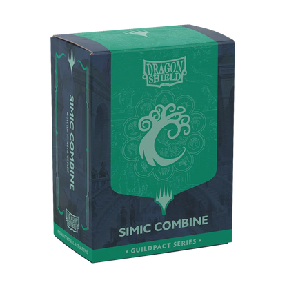 Dragon Shield - Guildpact Series - Simic Combine - 100 Matte Dual Art Sleeves Standard