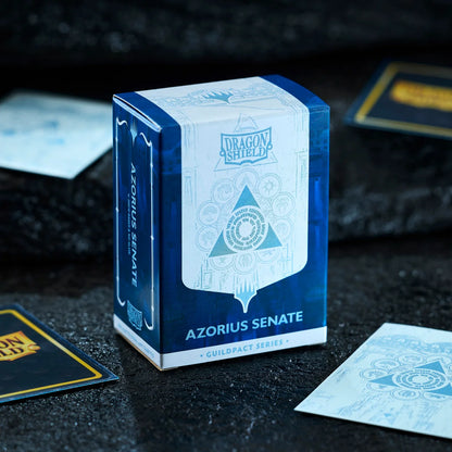 Dragon Shield - Guildpact Series - Azorius Senate - 100 Matte Dual Art Sleeves Standard