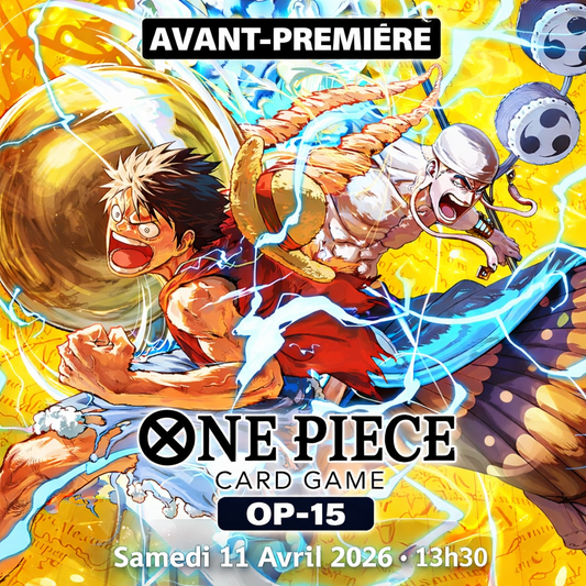One Piece Card Game - Avant-Première OP15 Aventures sur l'île de Dieu - 11 Avril 13h30