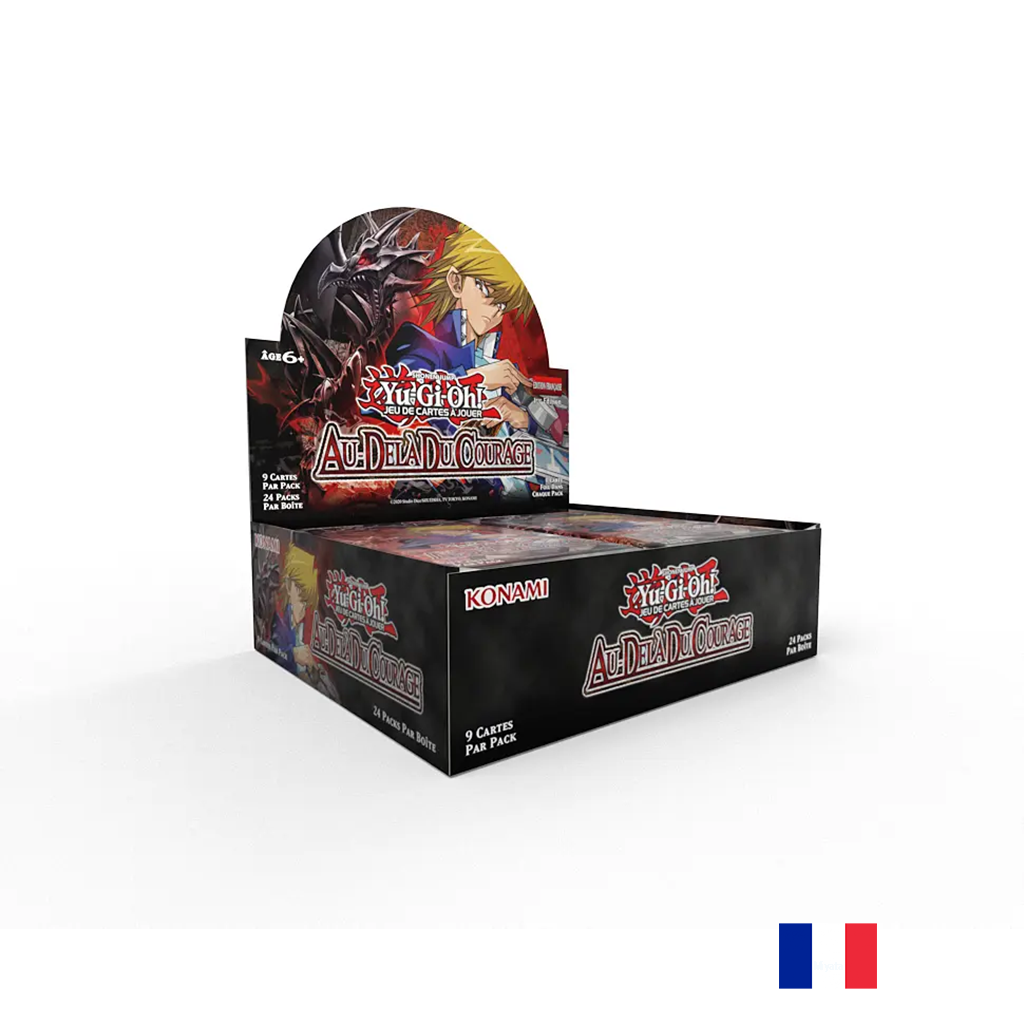 Boite de 24 Boosters - Au-Delà du Courage  - Yu-Gi-Oh! (Précommande sortie le 08.10.26)