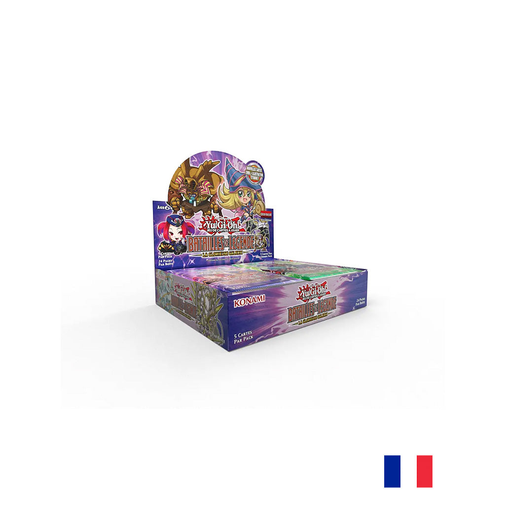 Boite de 24 Boosters - Batailles de Légende : La Glorieuse Galerie  - Yu-Gi-Oh!