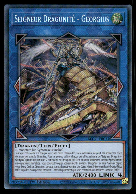 BLGG-FR014  Seigneur Dragunité - Georgius - French (NM)(V.1 - Secret Rare)