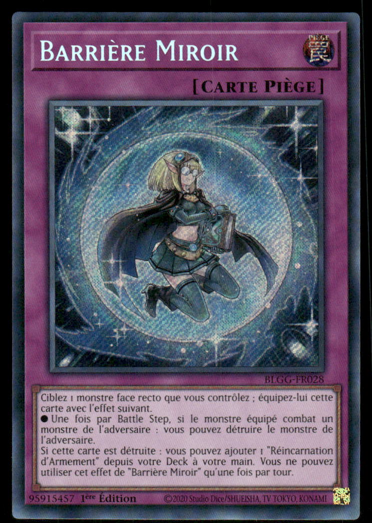 BLGG-FR028  Barrière Miroir - French (NM)