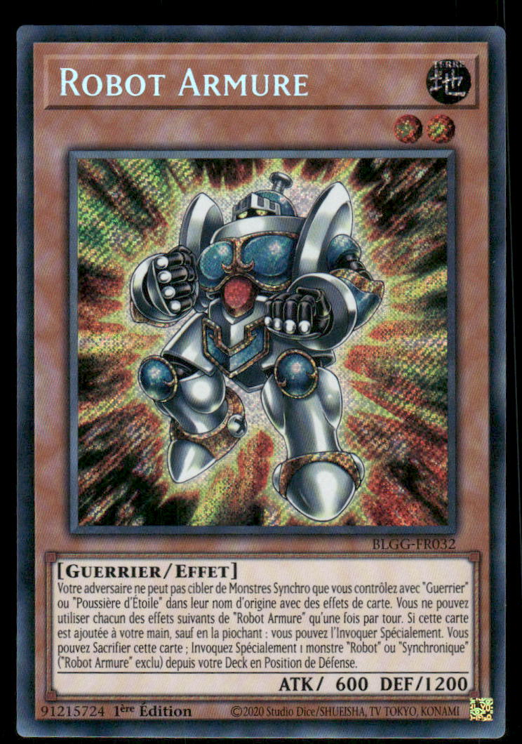 BLGG-FR032  Robot Armure - French (NM)