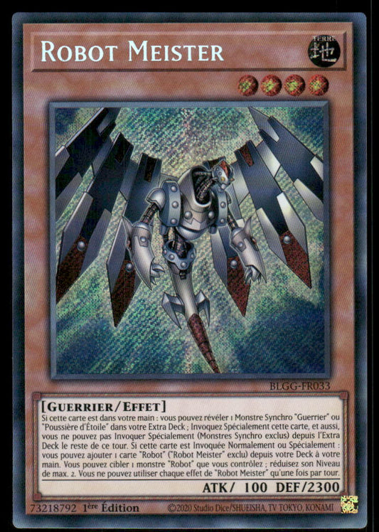 BLGG-FR033  Robot Meister - French (NM)(V.1 - Secret Rare)
