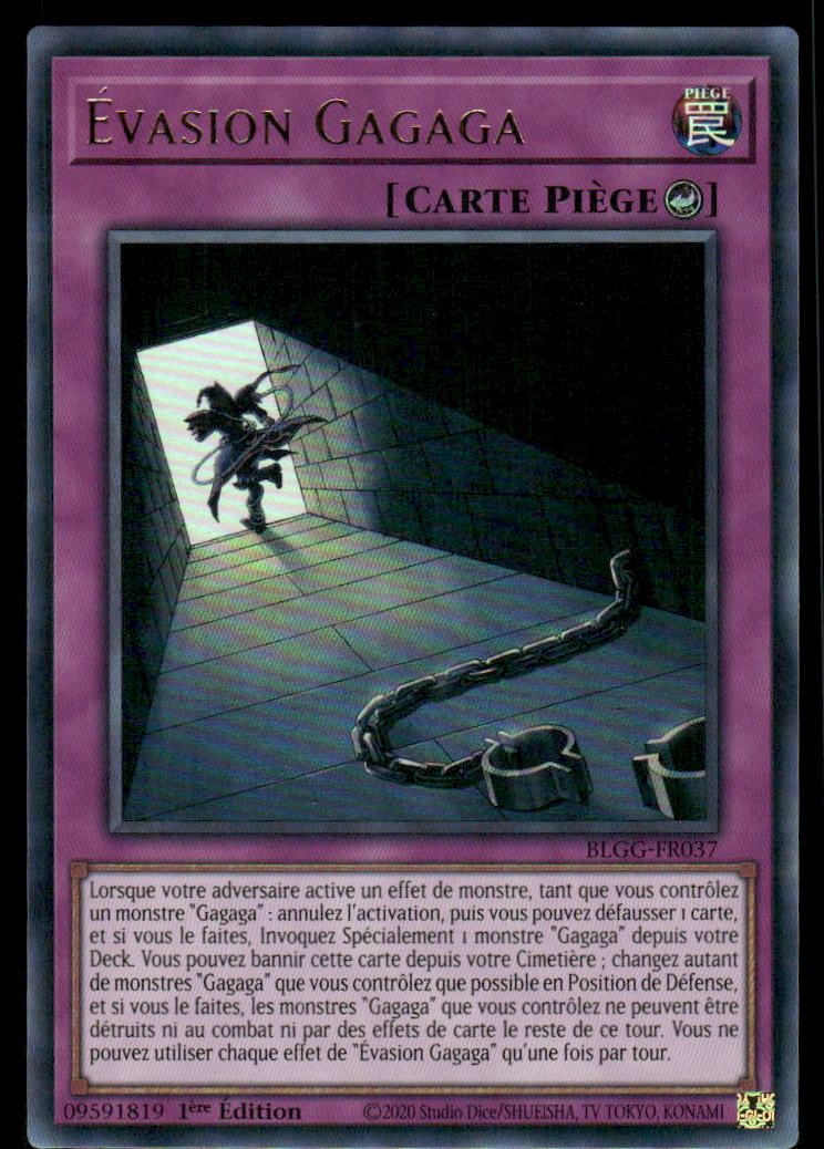 BLGG-FR037  Évasion Gagaga - French (NM)