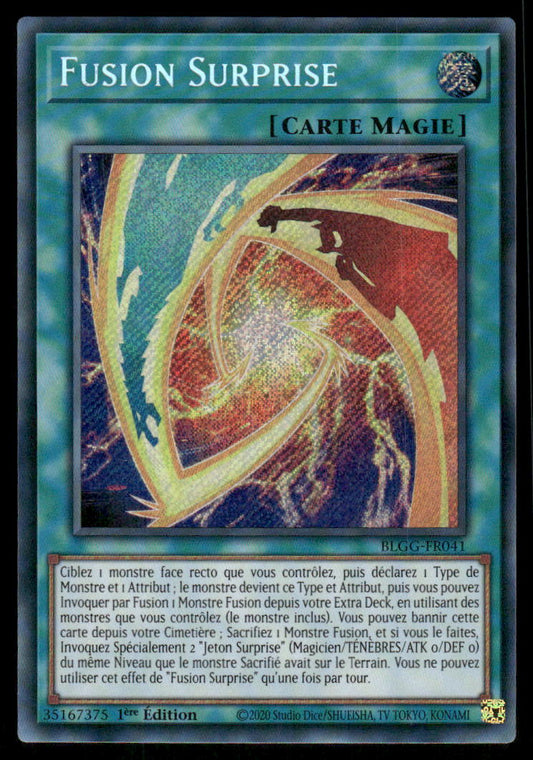 BLGG-FR041  Fusion Surprise - French (NM)(V.1 - Secret Rare)