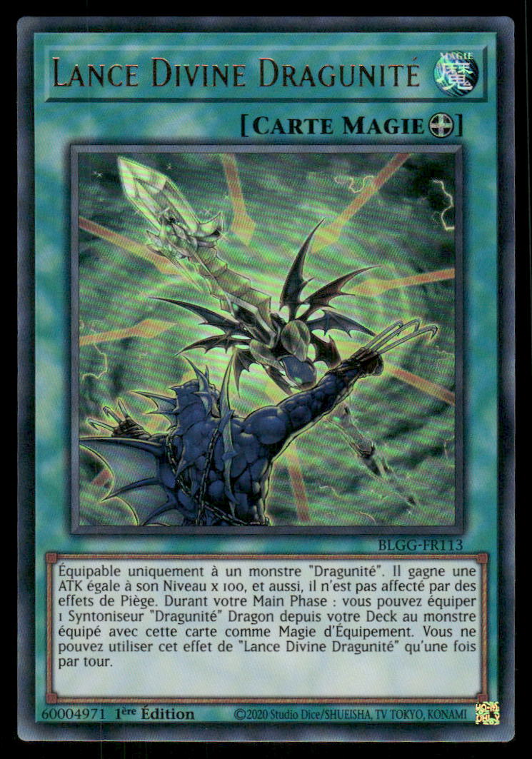 BLGG-FR113  Lance Divine Dragunité - French (NM)