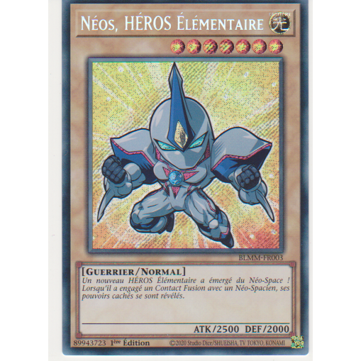 BLMM  Néos, HÉROS Élémentaire (V.1 - Secret Rare)