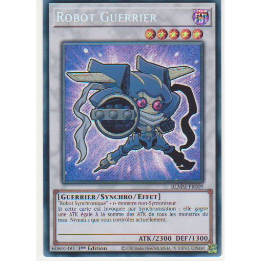 BLMM  Robot Guerrier (V.1 - Secret Rare)