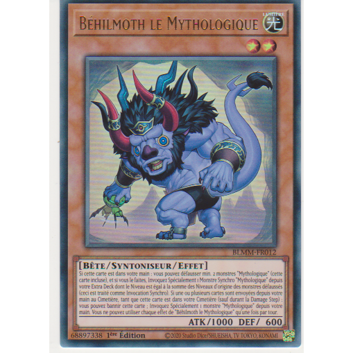 BLMM  Béhilmoth le Mythologique