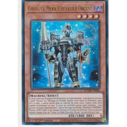 BLMM  Girsu, le Mekk-Chevalier Orcust