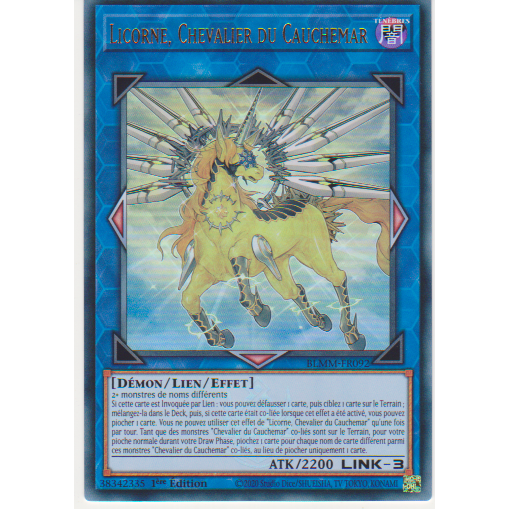 BLMM  Licorne, Chevalier du Cauchemar