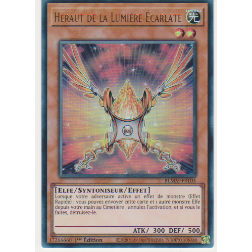 BLMM  Héraut de la Lumière Écarlate (V.1 - Ultra Rare)