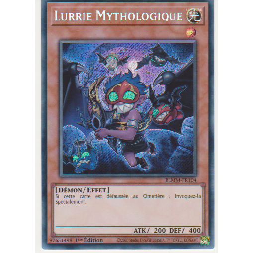 BLMM  Lurrie Mythologique (V.1 - Secret Rare)