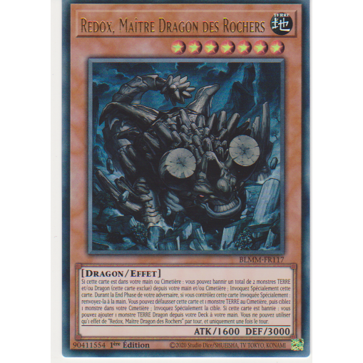 BLMM  Redox, Maître Dragon des Rochers