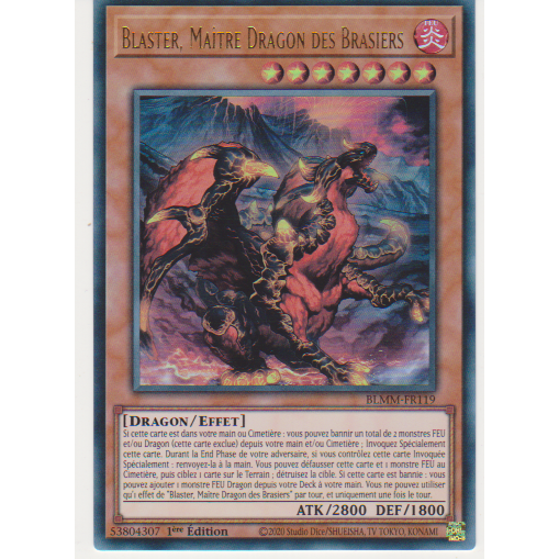 BLMM  Blaster, Maître Dragon des Brasiers