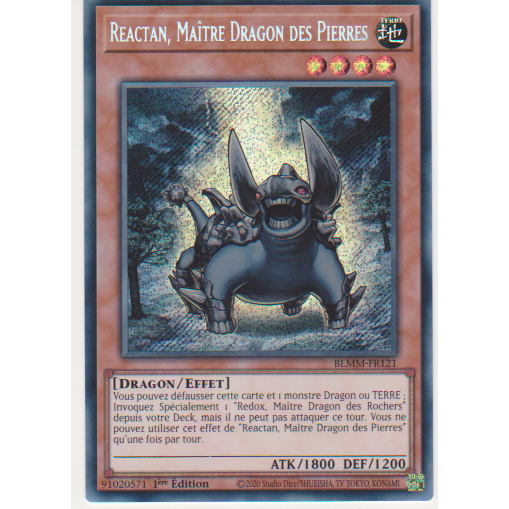 BLMM  Reactan, Maître Dragon des Pierres
