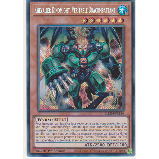 BLMM  Khevalier Dinomight, Véritable Dracombattant