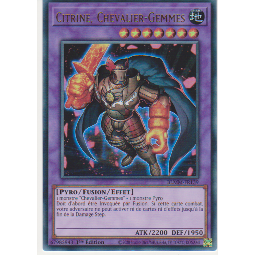 BLMM  Citrine, Chevalier-Gemmes