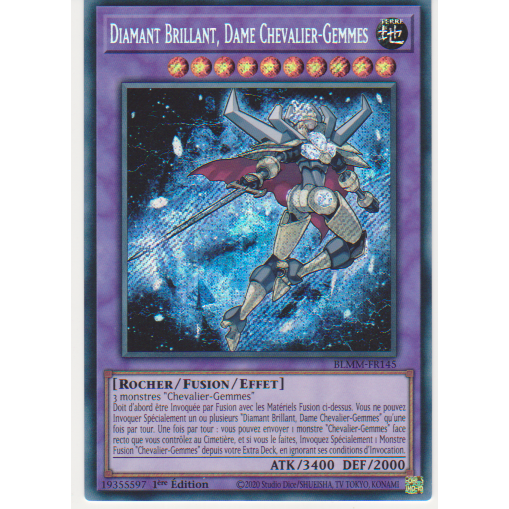BLMM  Diamant Brillant, Dame Chevalier-Gemmes