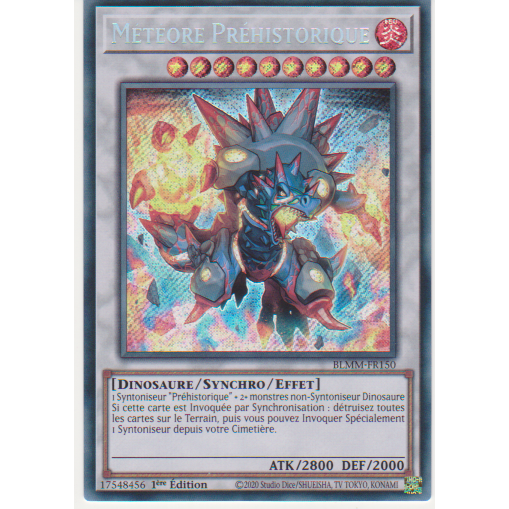 BLMM  Météore Préhistorique (V.1 - Secret Rare)