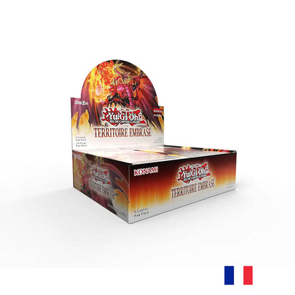 Boite de 24 Boosters - Territoire Embrasé - Yu-Gi-Oh! (Précommande sortie le 07.05.26)