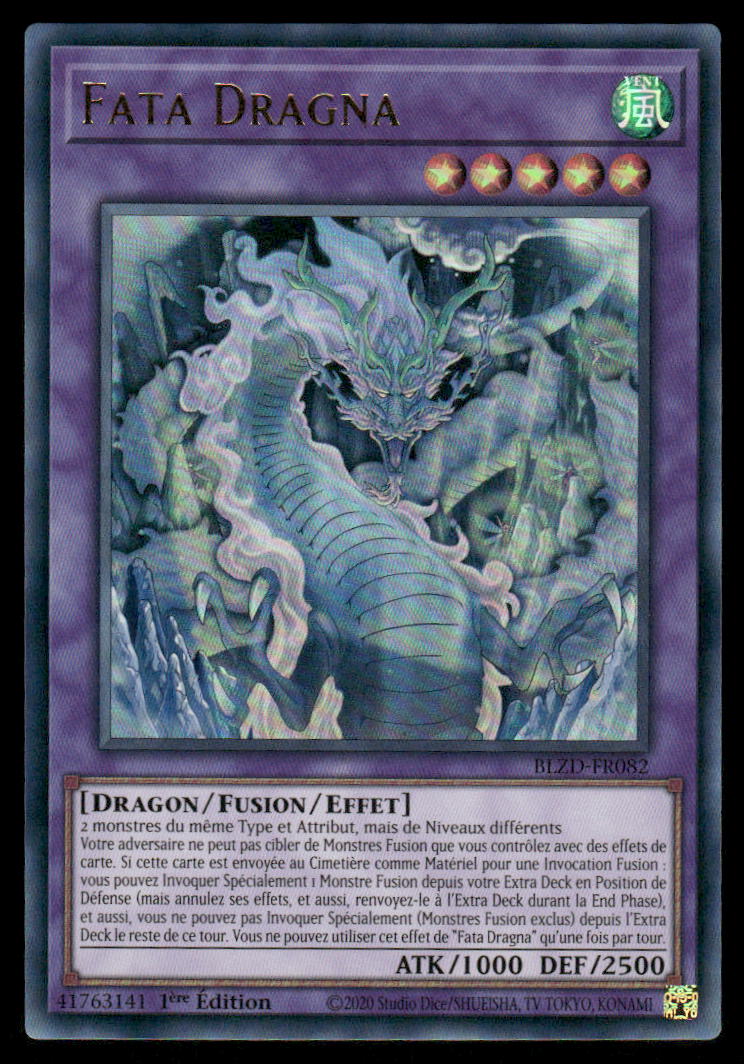 BLZD-FR082  Fata Dragna - French (NM)(V.1 - Ultra Rare)