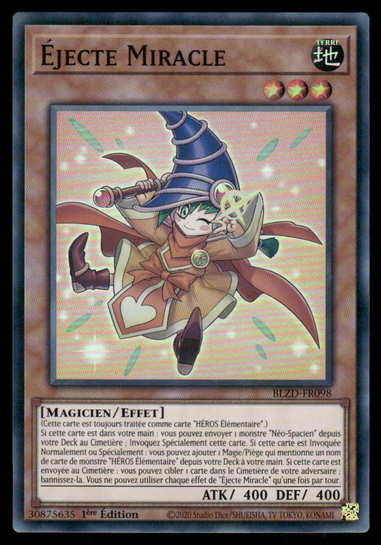 BLZD-FR098  Éjecte Miracle - French (NM)
