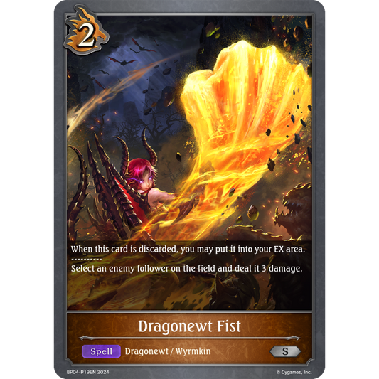 BP04-P19EN Dragonewt Fist *FOIL*