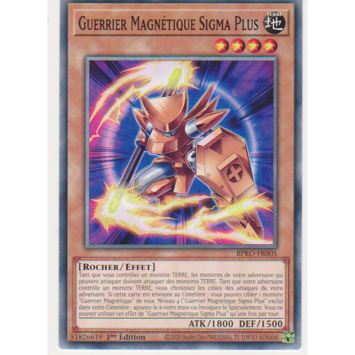 BPRO  Guerrier Magnétique Sigma Plus