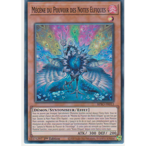 BPRO  Mécène du Pouvoir des Notes Elfiques