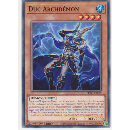 BPRO  Duc Archdémon
