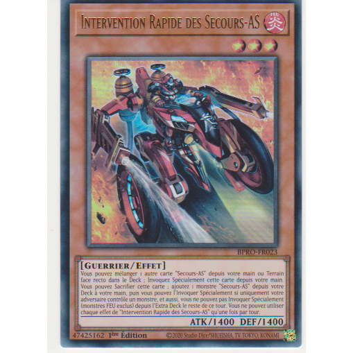 BPRO  Intervention Rapide des Secours-AS