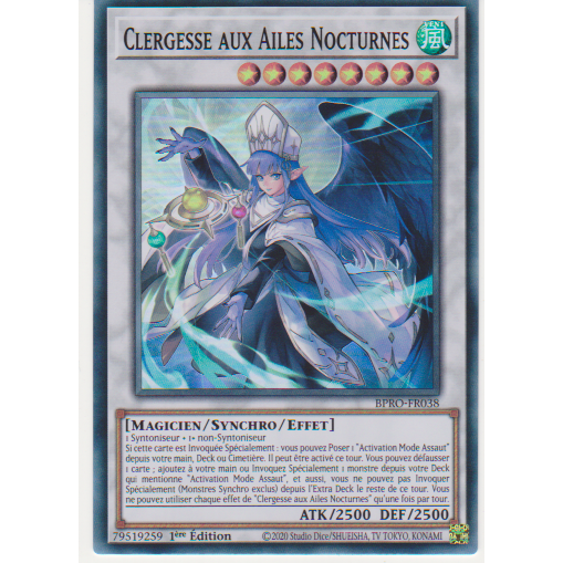 BPRO  Clergesse aux Ailes Nocturnes