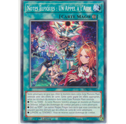 BPRO  Notes Elfiques : Un Appel à l'Aide