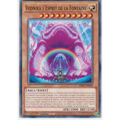 BPRO  Vodnika l'Esprit de la Fontaine
