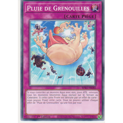 BPRO  Pluie de Grenouilles