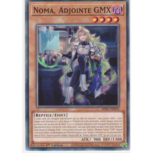 BPRO  Noma, Adjointe GMX