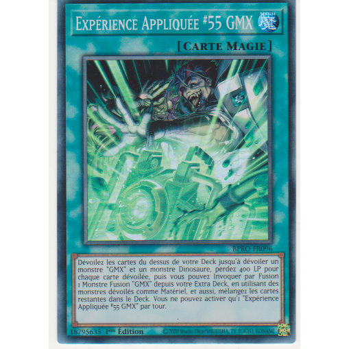 BPRO  Expérience Appliqué #55 GMX